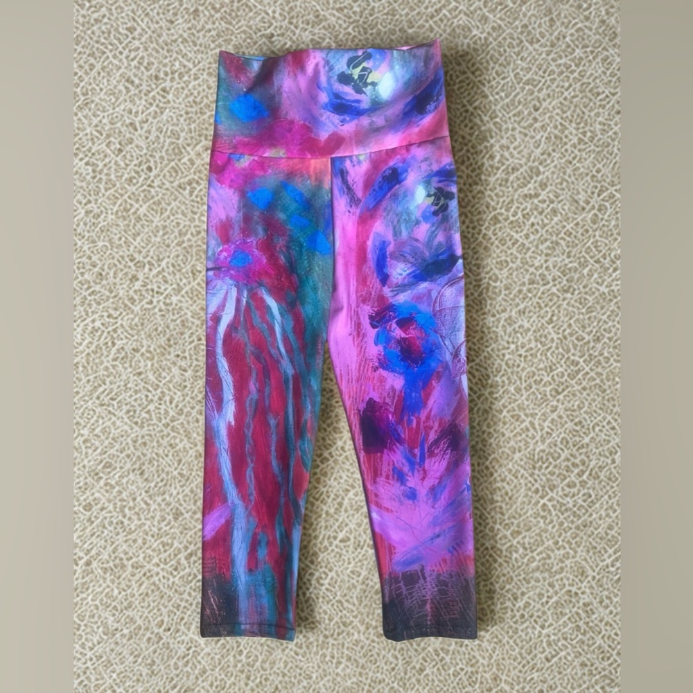 BRAND NEW Yoga Pants Bird of Paradise - Athletic Fabric